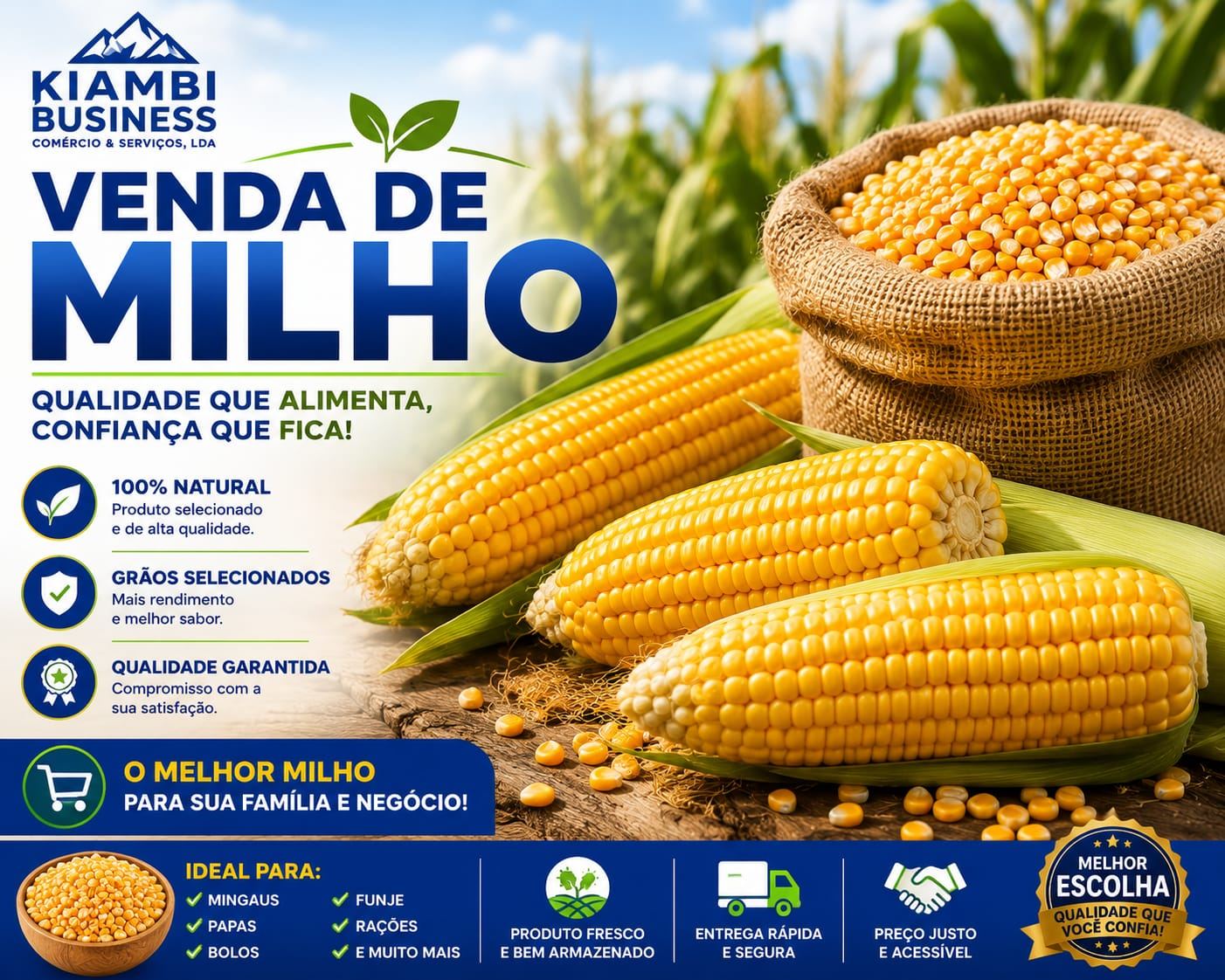 Comércio por grosso e a retalho de produtos alimentares